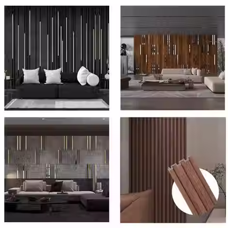 modern pvc wall panel