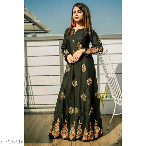 WOMEN REYON PRINTED KURTI