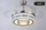 Designer Fan light with hidden wings