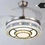 الصورة المصغرة: Designer Fan light with hidden wings 