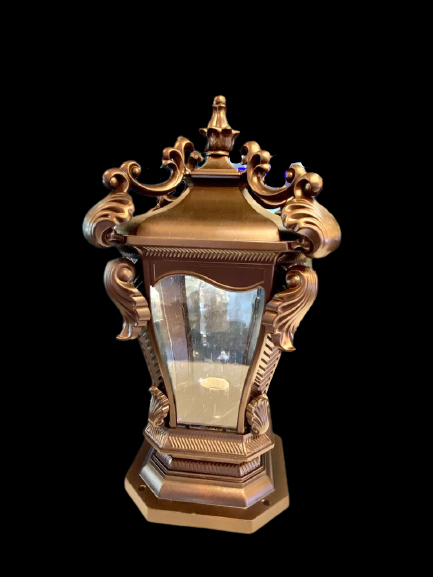 Thumbnail: OUTDOOR GATE LIGHT BROWN COLOR -E27