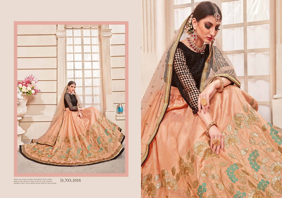 GIRLY LEHNGA BY AS FASHID