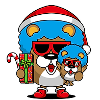 BBステーションイメージキャラクター「Bさん」クリスマス・クリスマスプレゼントのコスプレ、パチンコ屋のイメージキャラクター