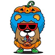 BBステーションイメージキャラクター「Bさん」ハロウィンのコスプレ、パチンコ屋のイメージキャラクター