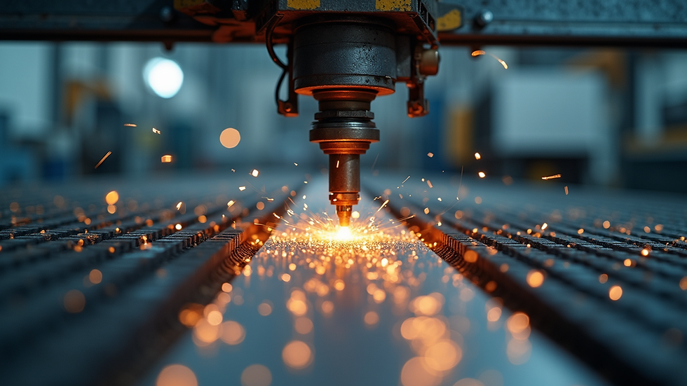 Eye-level view of diamond wire saw machine in operation with cooling system