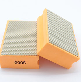 Resin Diamond Hand Pad 3000Grit
