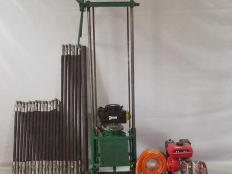 How to used Portable Backpack Drill Rig