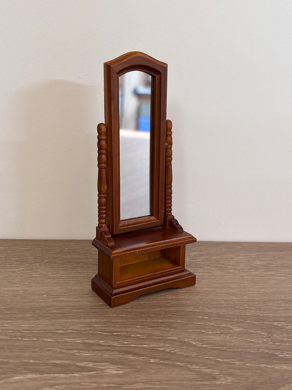 Wooden Hinged Mirror