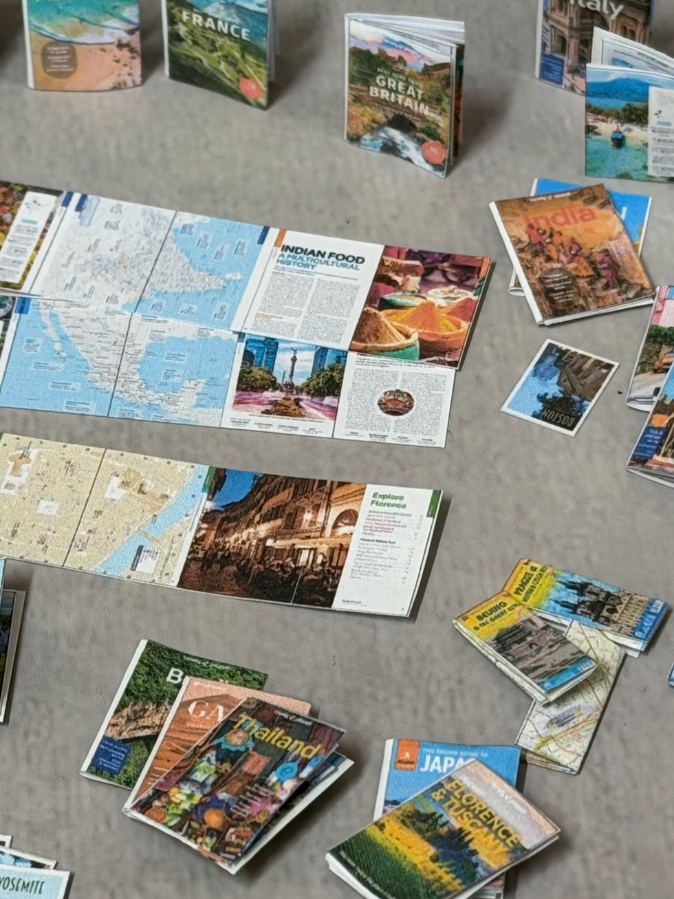 Thumbnail: Printable Travel Papers set x100 Items!