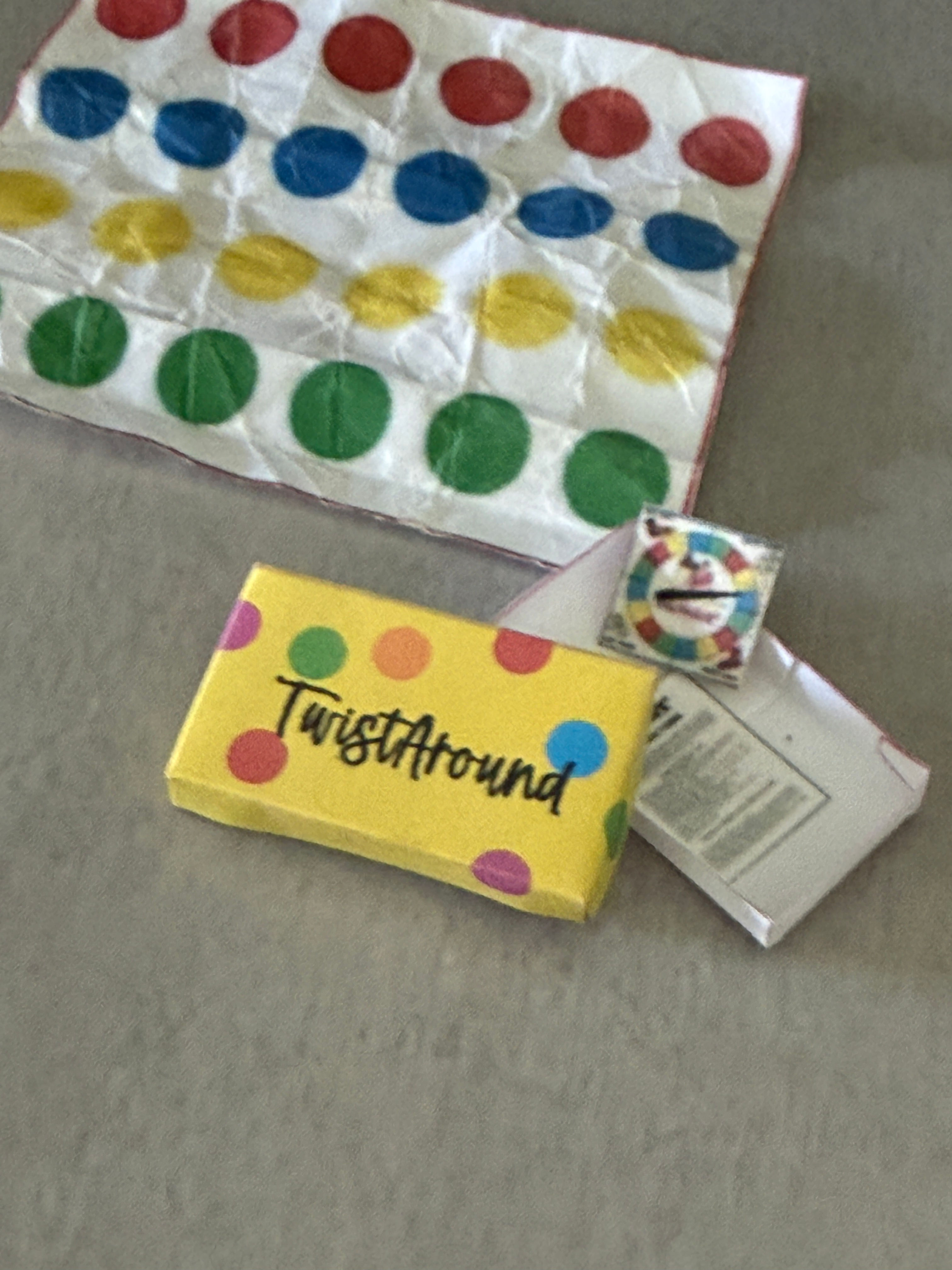 Miniature Twister game