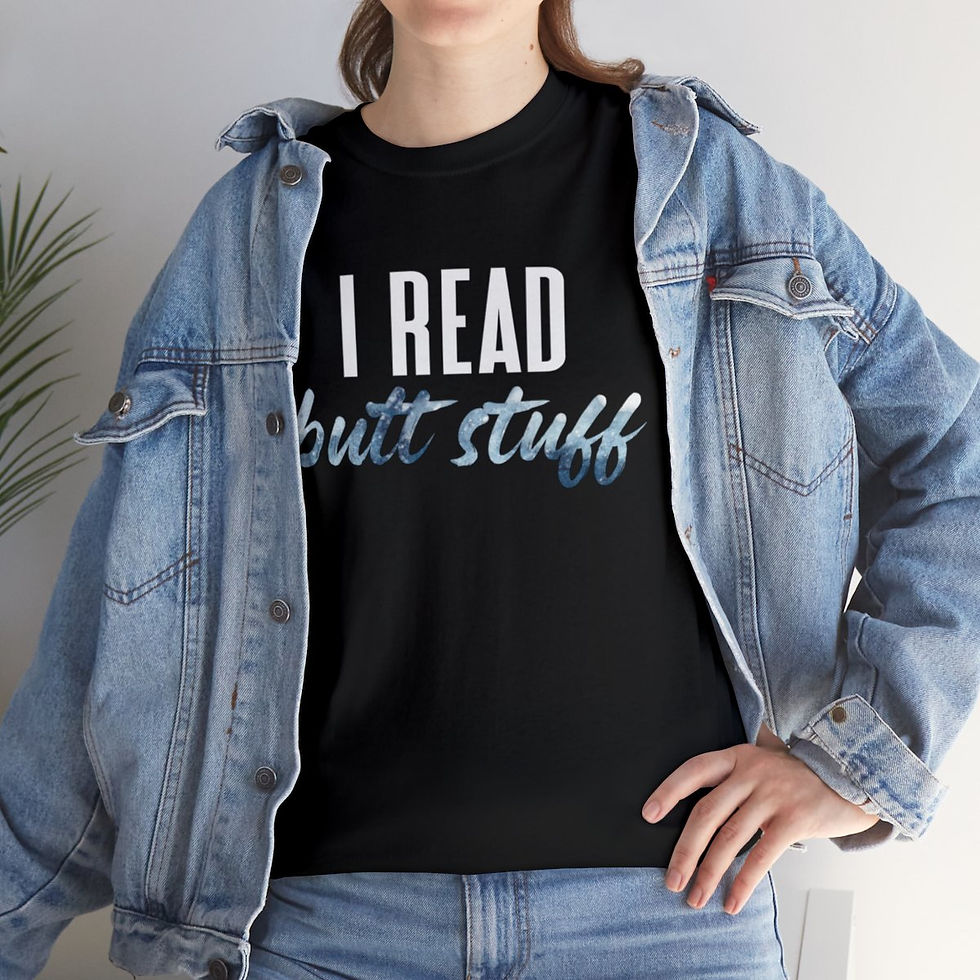 Thumbnail: I read... - Unisex Heavy Cotton Tee