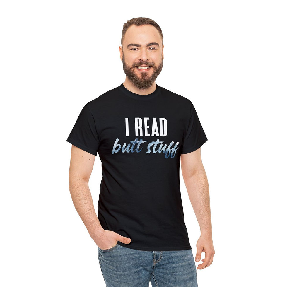 Thumbnail: I read... - Unisex Heavy Cotton Tee