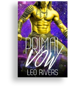 Primal Vow (MM Alien Sci-fi Romance) (Warlords of Vasz Book 2) by Leo Rivers