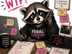 The Feral Caregiver Raccoon