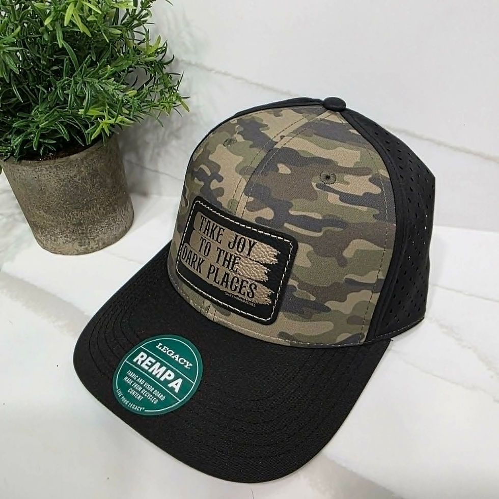 Thumbnail: Structured Trucker Leather Patch Hat - Variety Designs