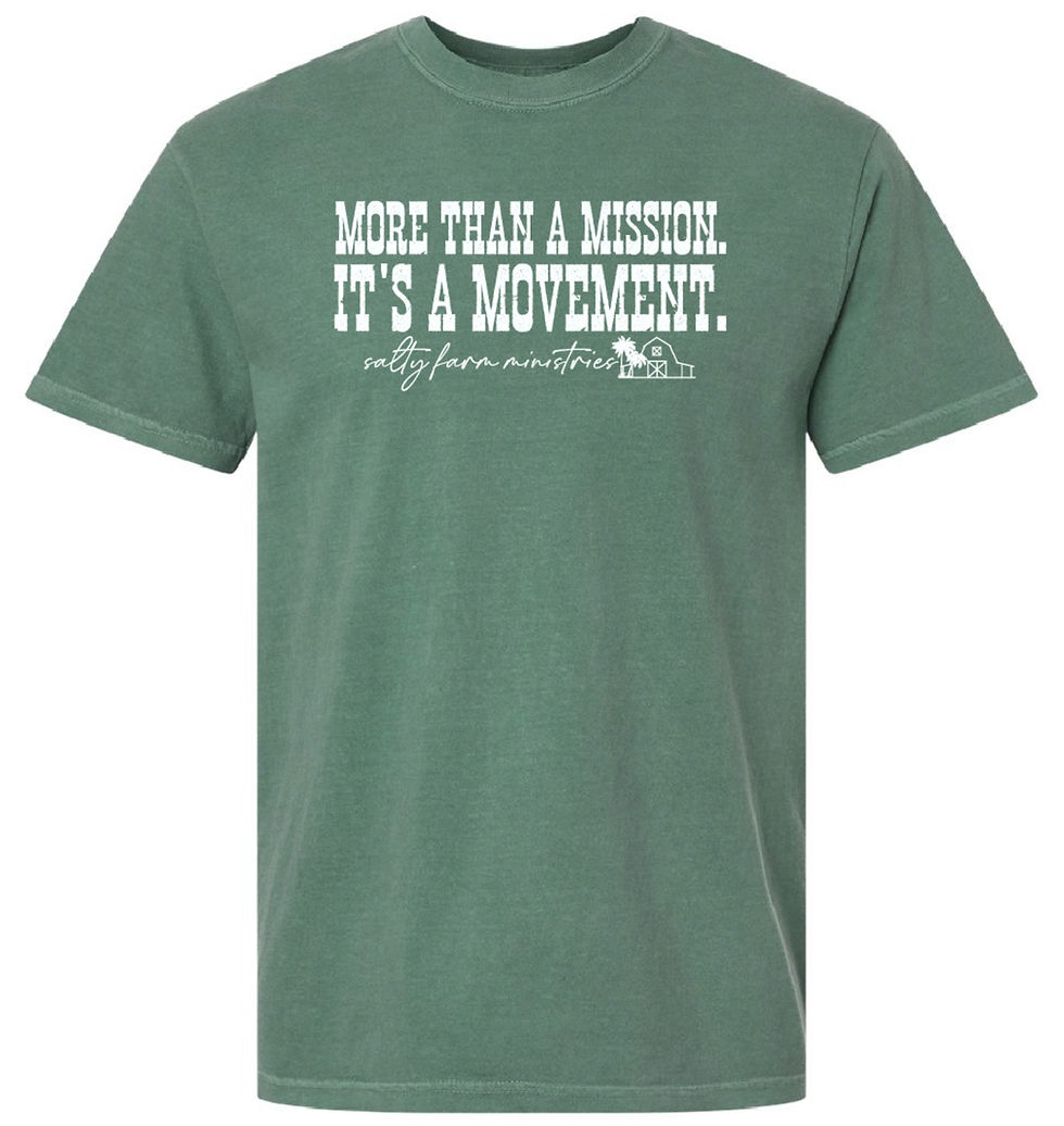 Thumbnail: More Than a Mission Comfort Colors Tee