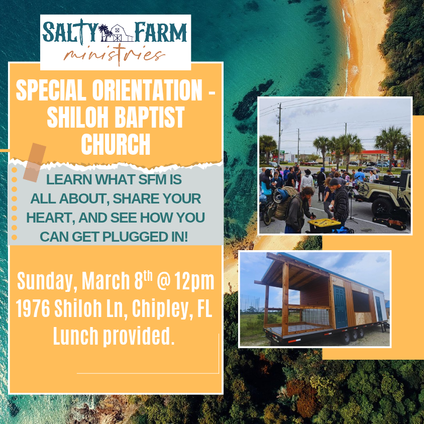 Special Orientation - Chipley, FL