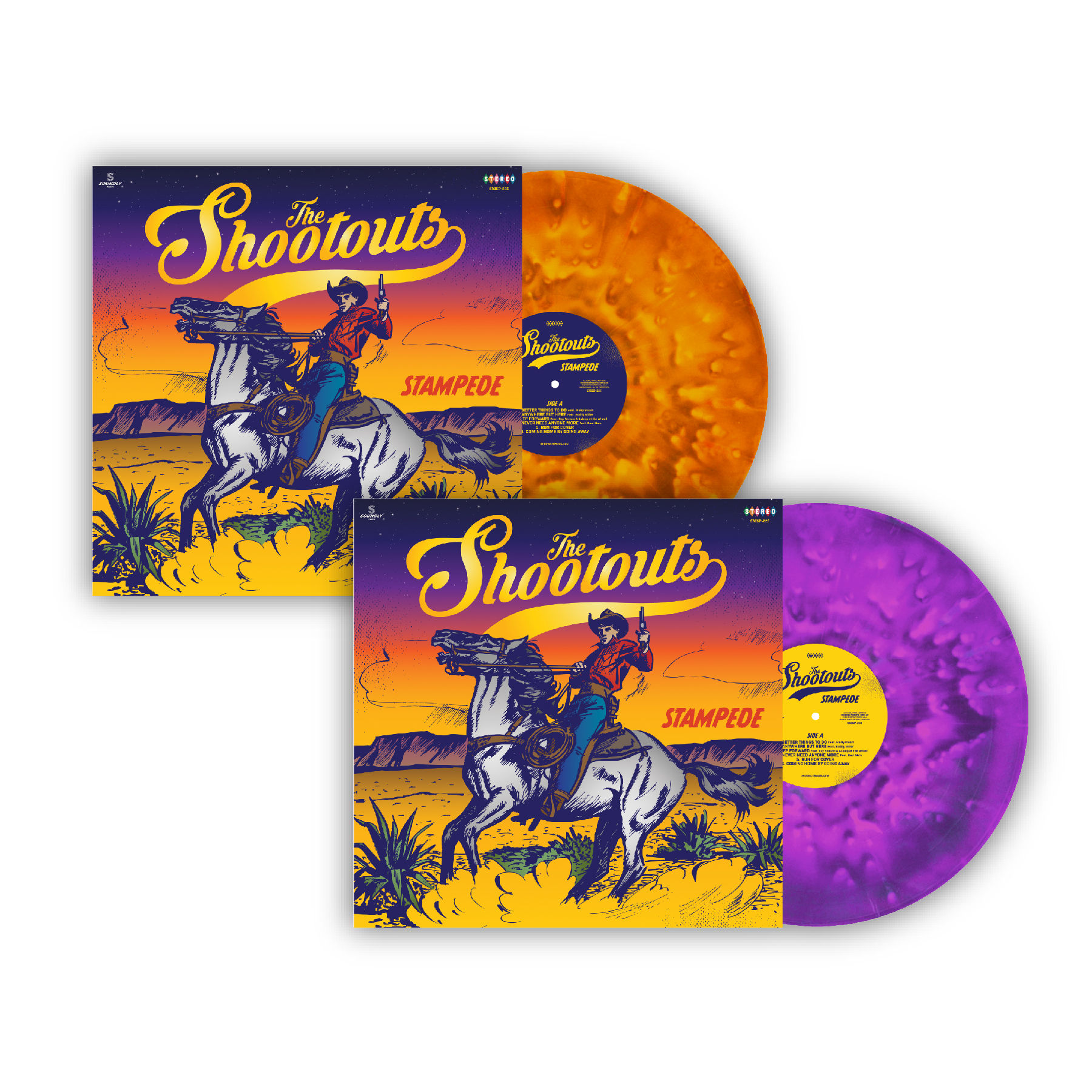 "Stampede" "Sunrise/Sunset" Vinyl Bundle