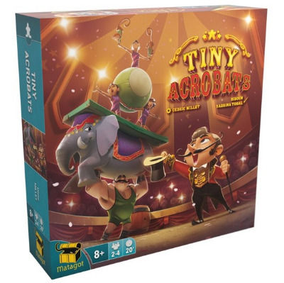 Tiny Acrobats est un jeu d'équilibre et de rapidité signé Matagot