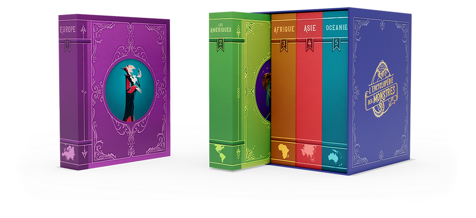 Miniature : L'encyclopédie des monstres est un jeu de mémoire coopératif et évolutif édité par le scorpion masqué