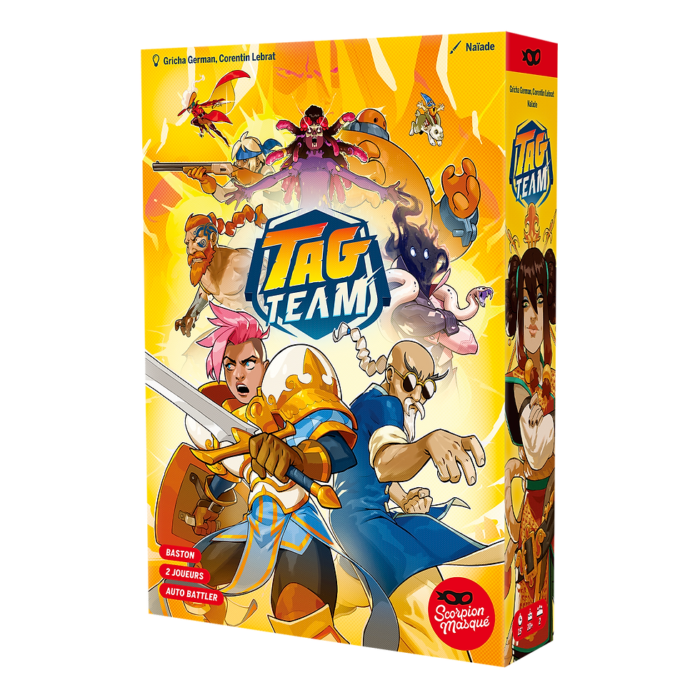 Jeu d'affrontement Tag Team par Le Scorpion Masqué