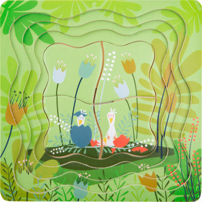 Miniature : PUZZLE A ETAGES CANARDS