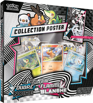 POKEMON EV10.5 : Collection Poster Foudre Noire & Flamme Blanche VF
