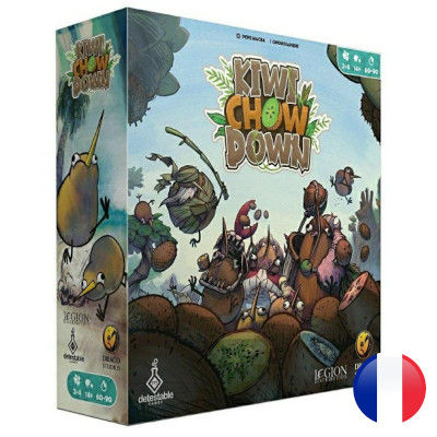 Jeu de société Kiwi Chow Down - Detestable Games