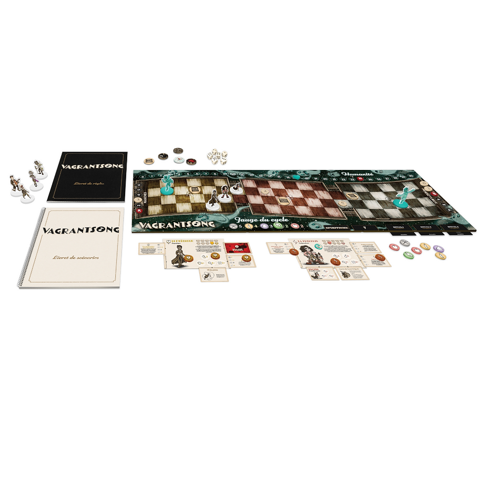 Miniature : Jeu de société Vagrantsong - Lucky Duck Games