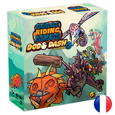 Miniature : Jeu de société Dodos Riding Dinos - Detestable Games