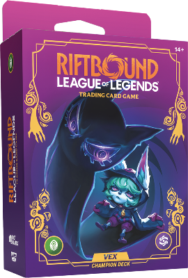 RIFTBOUND LEAGUE OF LEGENDS : Déchaînement - Deck Vex VF