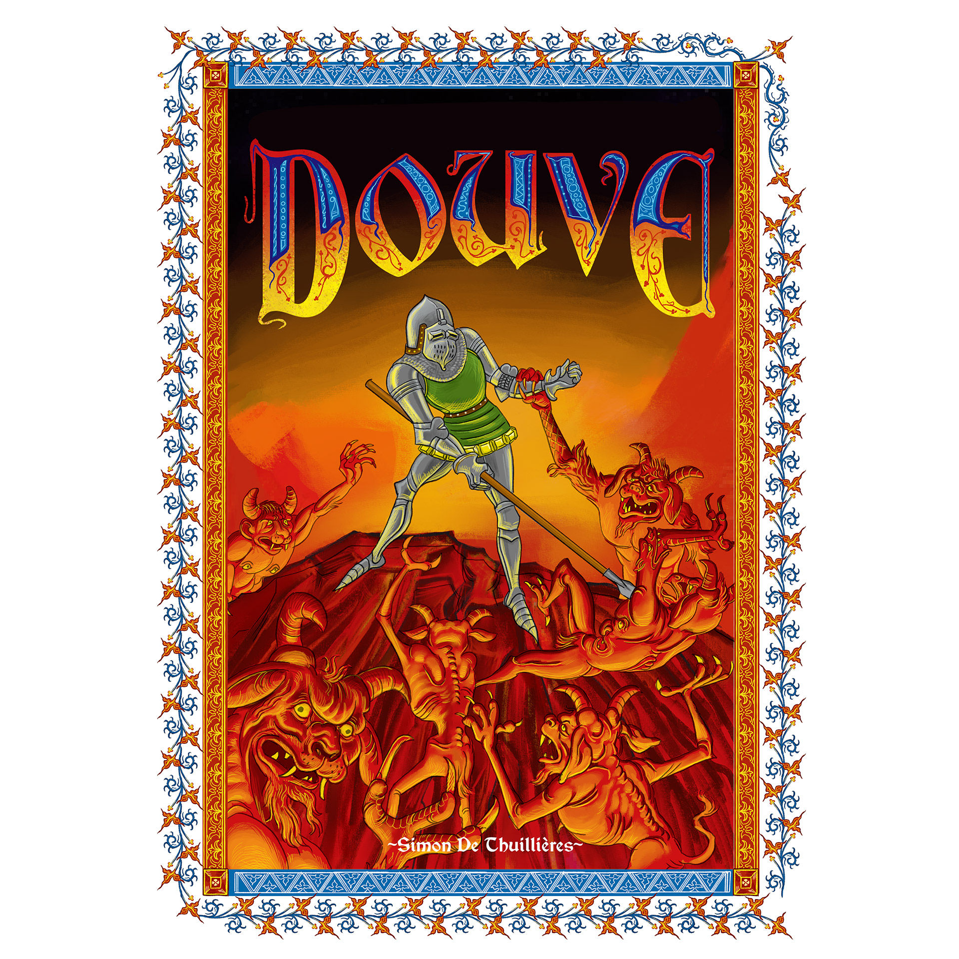 Affiche Simon De Thuillières 30x40 cm