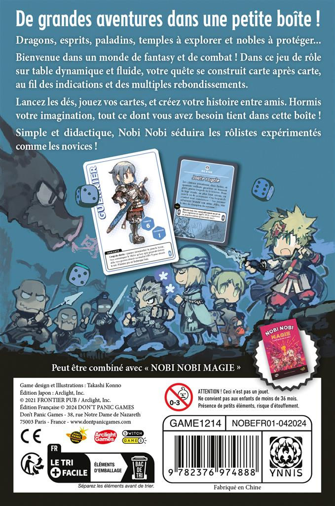 Miniature : Jeu de rôle Nobi Nobi par don't Panic Games