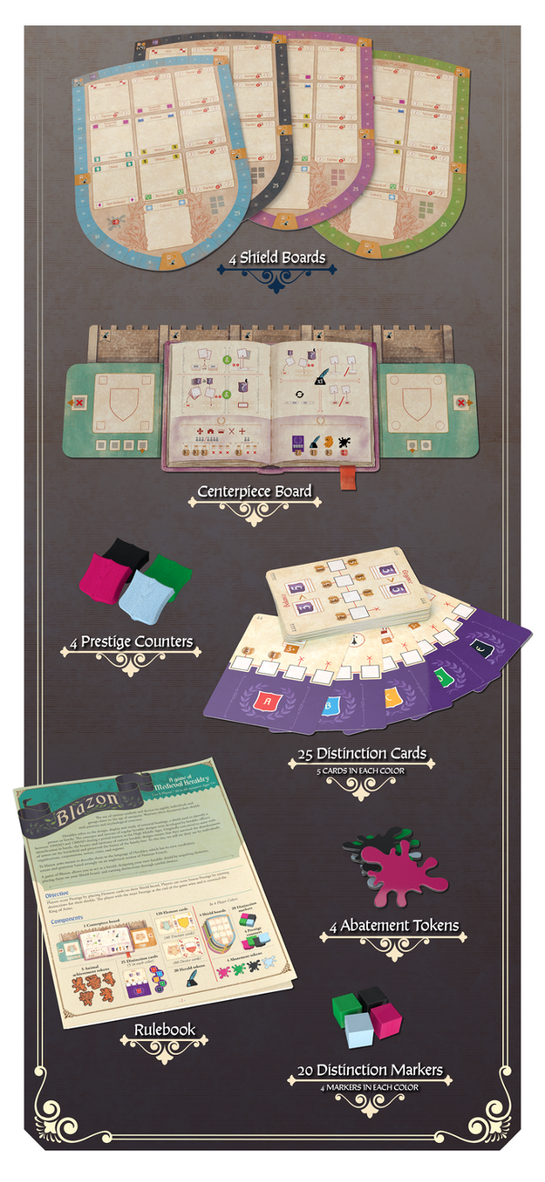 Miniature : Blazon - 25th Century