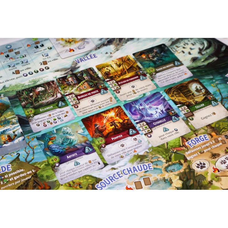 Miniature : Everdell Silverfrost jeu expert de placement d'ouvrier signé Matagot