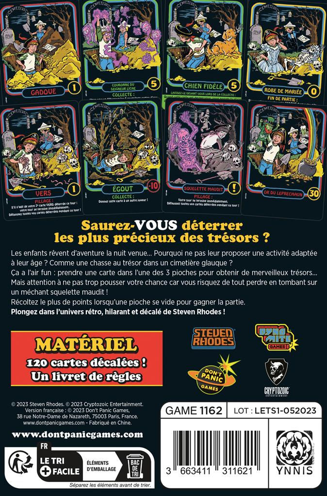 Jeu de société LET'S DIG FOR TREASURE par Don't Panic Games
