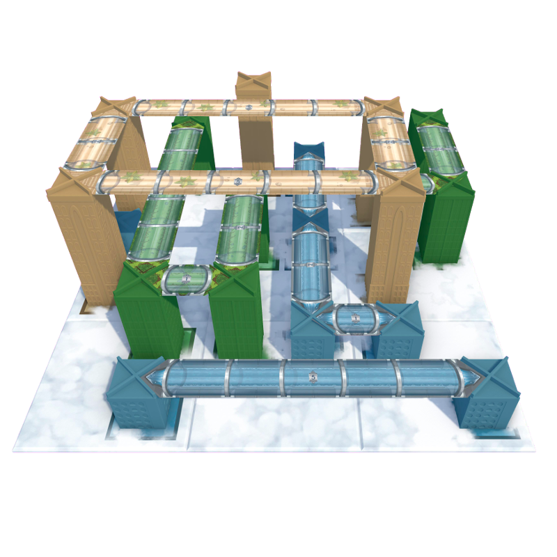 Miniature : Jeu de société Cloud City par Blue Orange