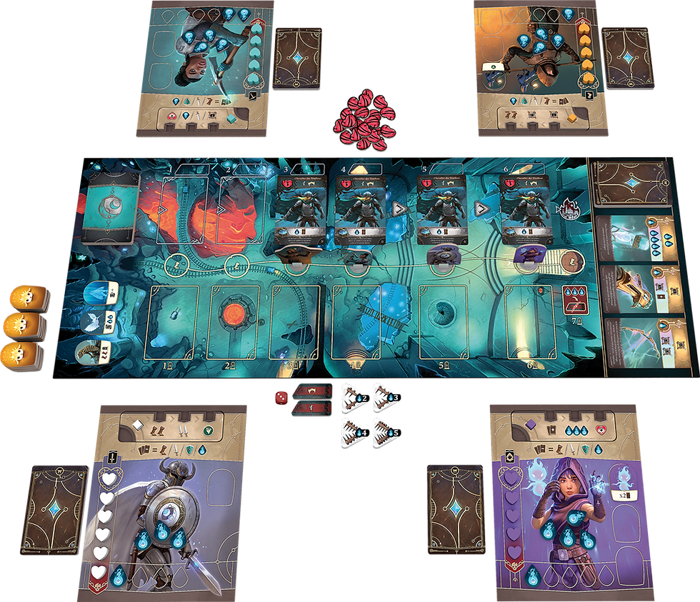 Miniature : Jeu de société Dungeon Legends par Rebel