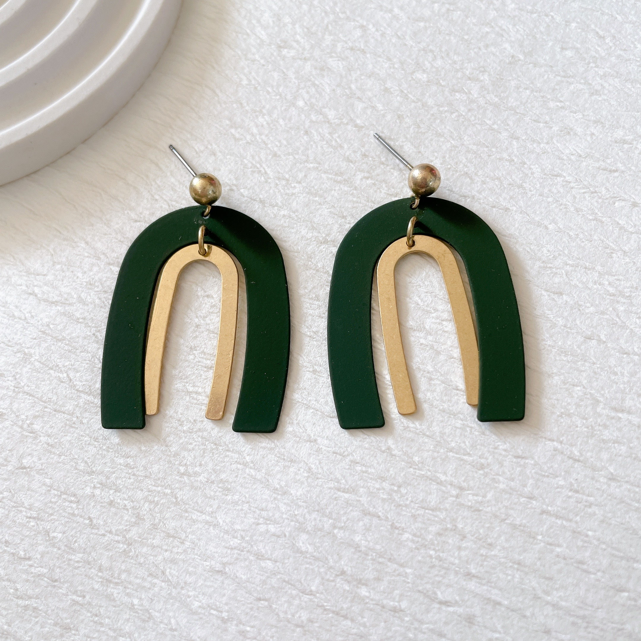 Layered Arches Earrings