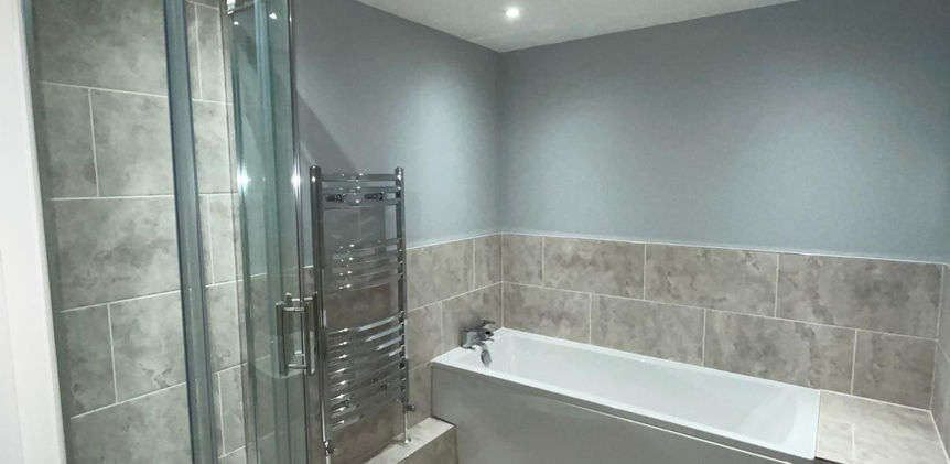 Bath and shower suite installation