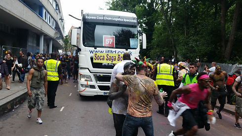 Security guards at Carnival