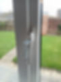 Key in a patio door