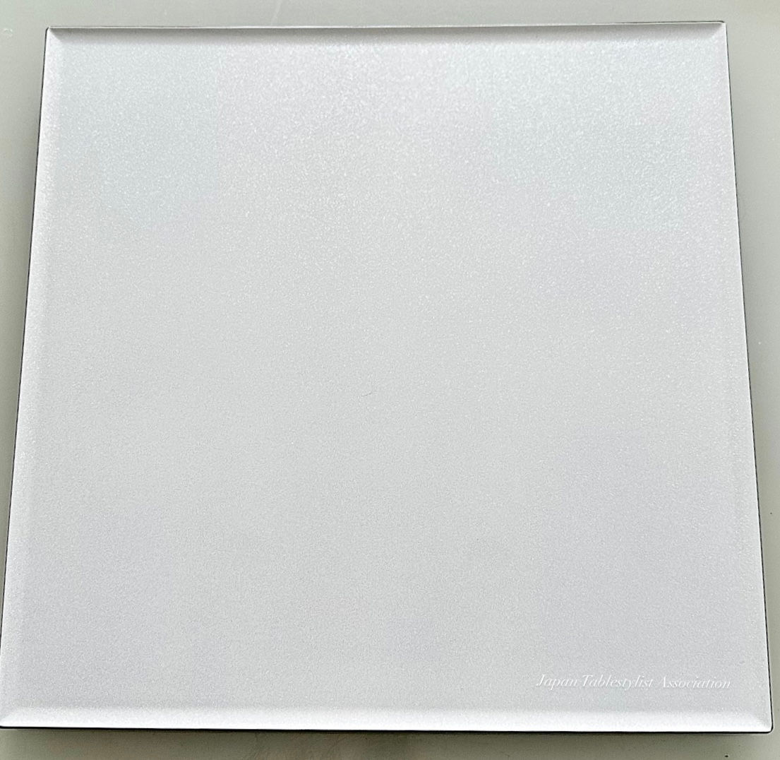 【オリジナル折敷】パールホワイト