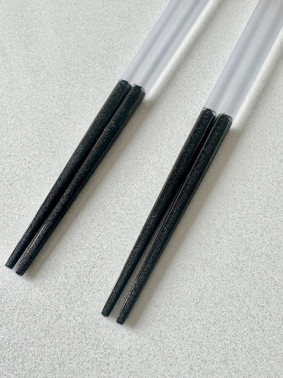 サムネイル： クリア＆ゴールド箸23cm