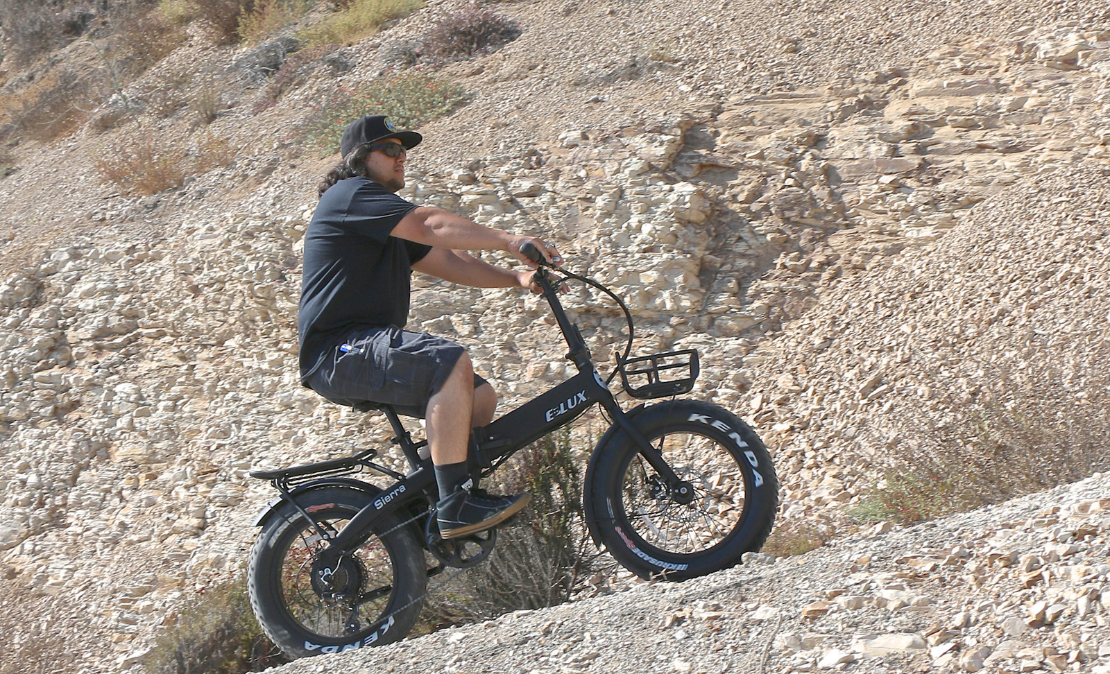 ELux Sierra Folding Bike Hill Climb