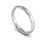 Thumbnail: 18ct Gold Slight Court 3mm Wedding Bands, WBL 3mm