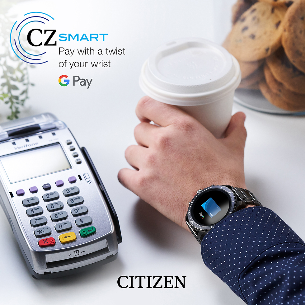 Thumbnail: Citizen CZ Smart Watch, MX0001-12X