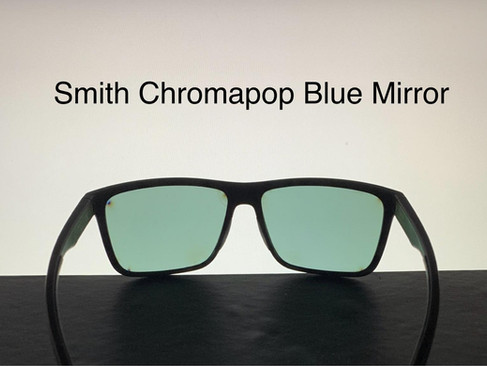 Smith Chromapop Blue Mirror Lens View
