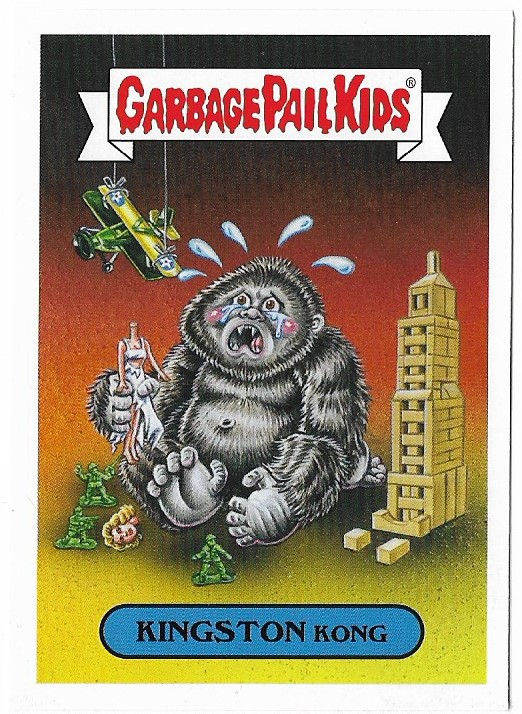 חבורת הזבל בקלף פרודיה על קינג קונג