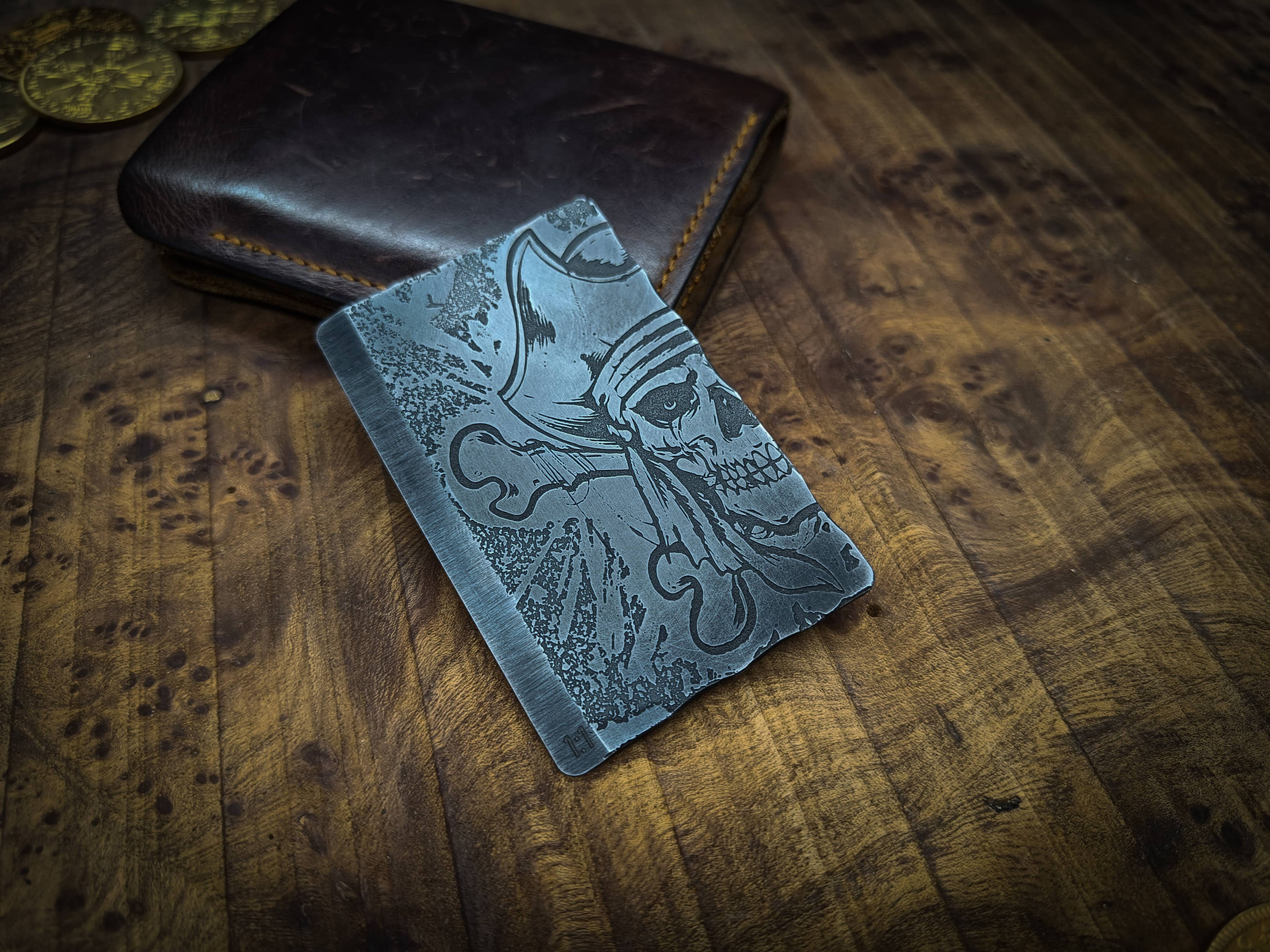 Steel Card Pirate ( Pièce unique ! )